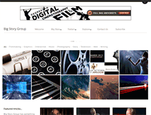 Tablet Screenshot of bigstorygroup.com